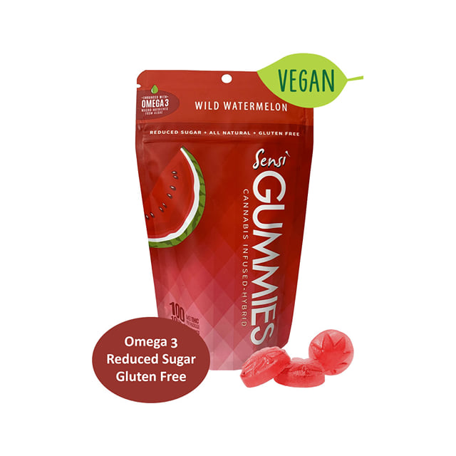 Sensi Gummies - Wild Watermelon - 100mg - Hybrid