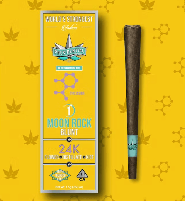 Presidential - 24k - Moon Rock Blunt - 1.5g - Presidential -  - $18.99 - Blunts