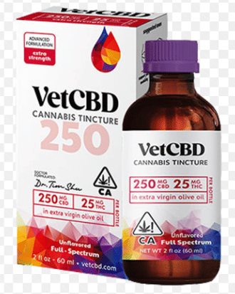 Vet CBD - Extra Strength - 250mg Bottle (60ml)