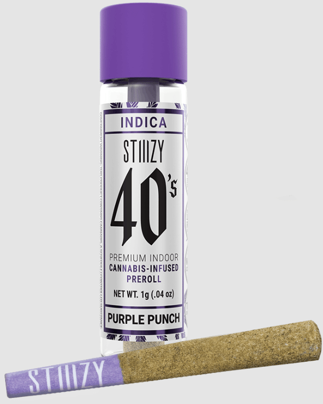 STIIIZY - Purple Punch 40s Pre-Roll 1g - Stiiizy - STIIIZY - Purple Punch 40s Pre-Roll 1g - $20 - Pre-Roll