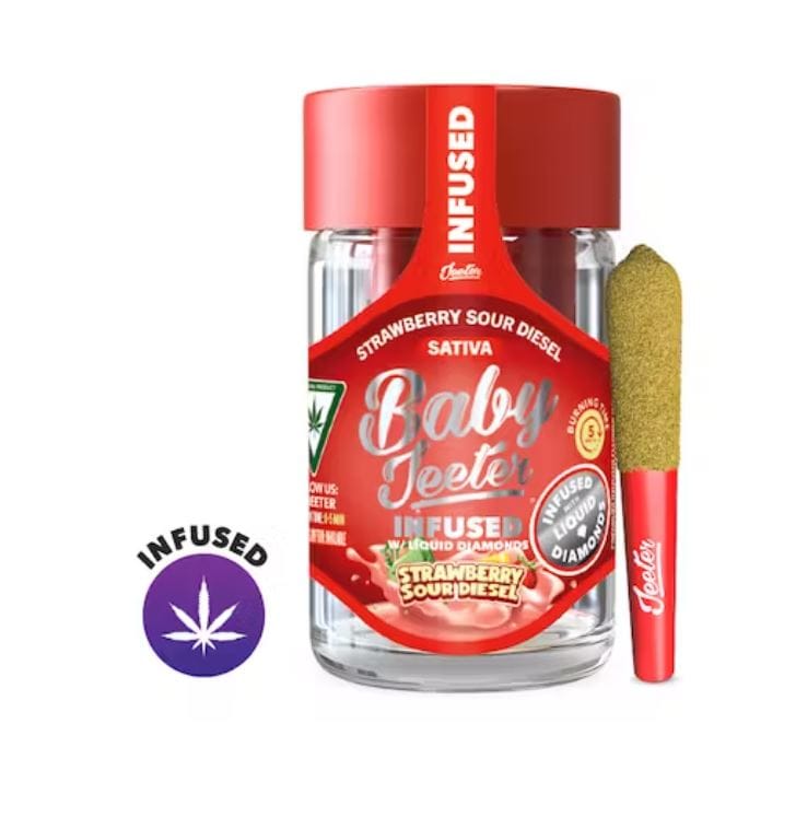 Jeeter's — Strawberry Sour Diesel Baby Jeeters