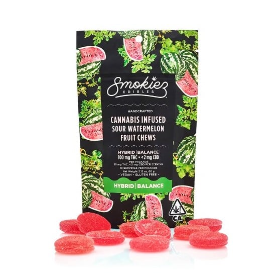 SOUR WATERMELON GUMMIES | HYBRID | SMOKIEZ