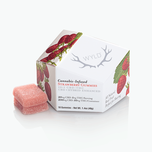 Strawberry 20:1 Gummies (10pack)