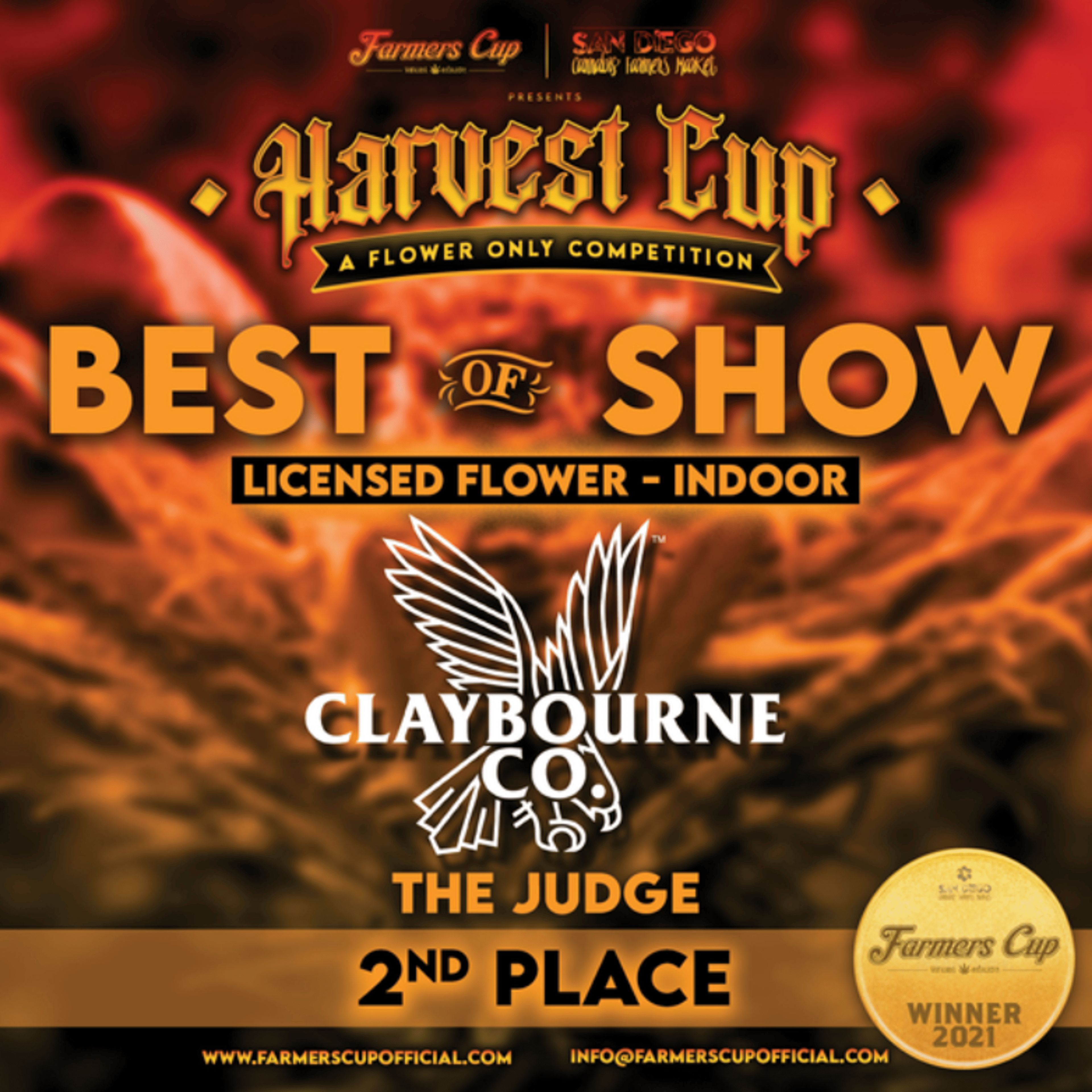 Claybourne: Gold Cuts - The Judge - Claybourne Co. - - $59 - Indoor Flower
