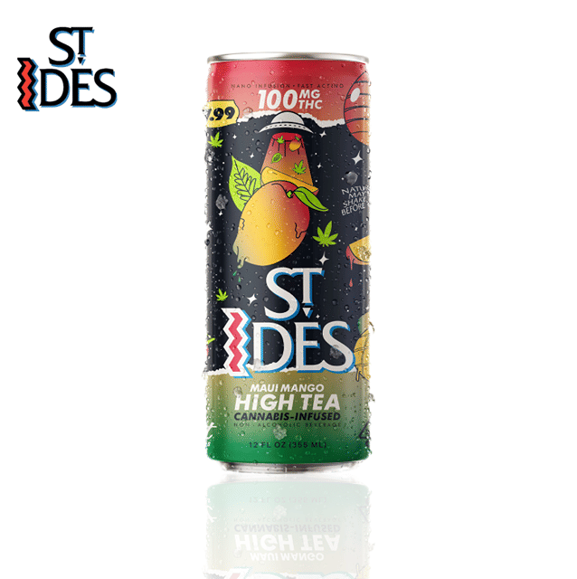 St. Ides - Maui Mango High Tea - 100mg THC - Single