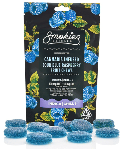 Sour Blue Raspberry (100mg)