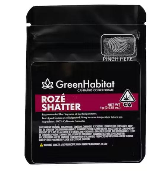 Green Habitat — Roze Shatter