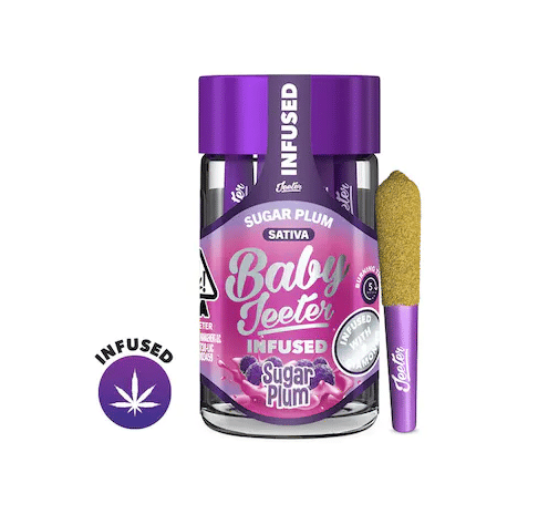 Jeeter Baby | .5gx5pk - Sugar Plum - INFUSED Pre-Rolls - Sativa - Jeeter -  - $35 - Pre-Rolls