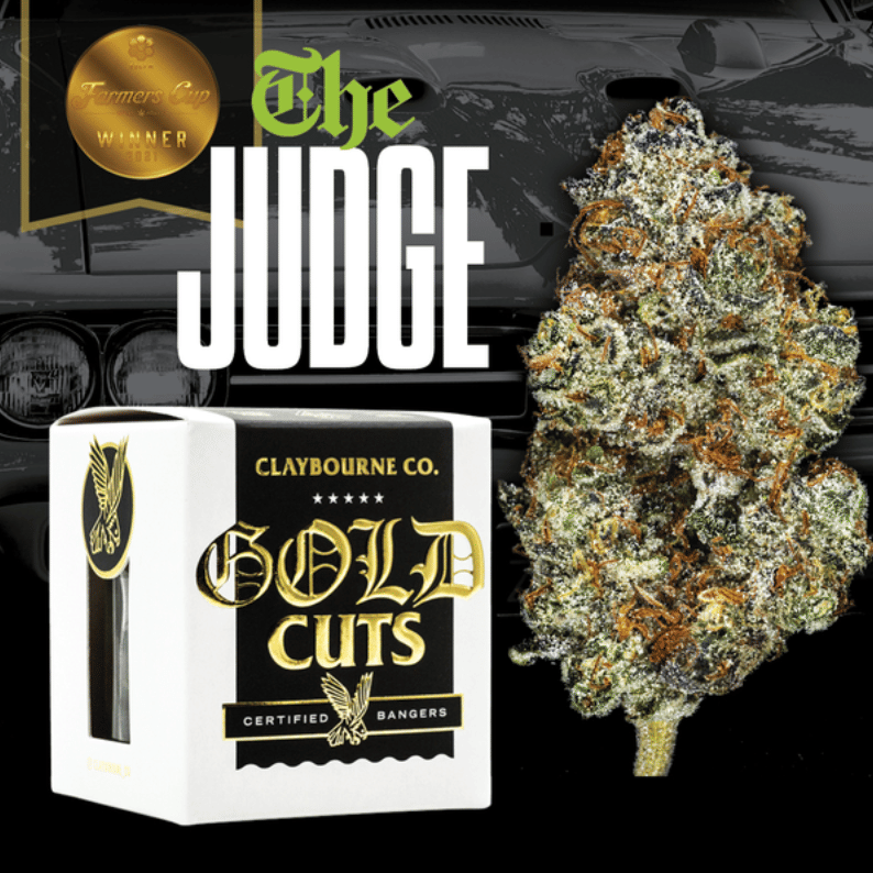 Claybourne: Gold Cuts - The Judge - Claybourne Co. -  - $59 - Indoor Flower