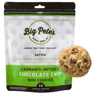 Chocolate Chip Sativa 10-Pack (100mg)