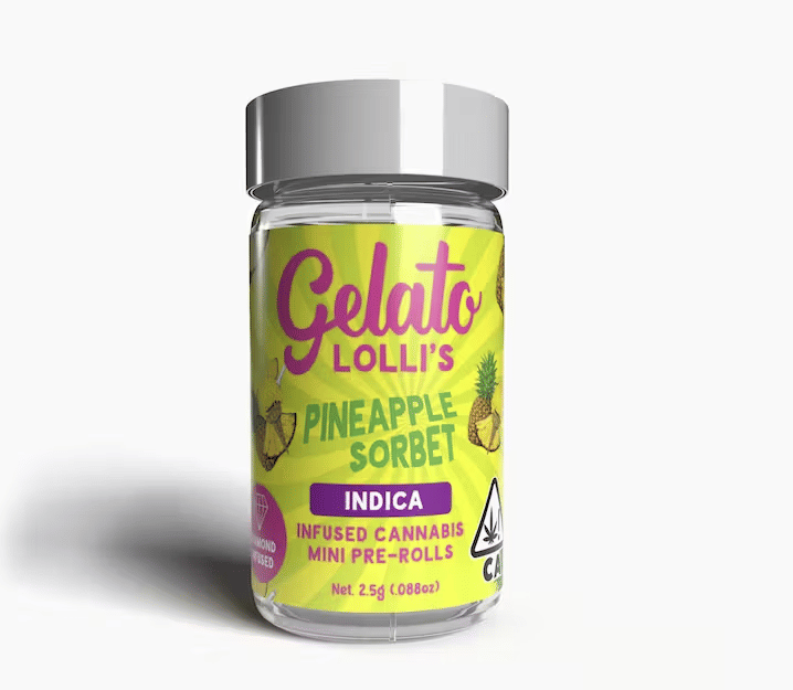 $39.57 - Gelato Lolli's Pineapple Sorbet  3g - Gelato -  - $28.50 - Pre-Rolls
