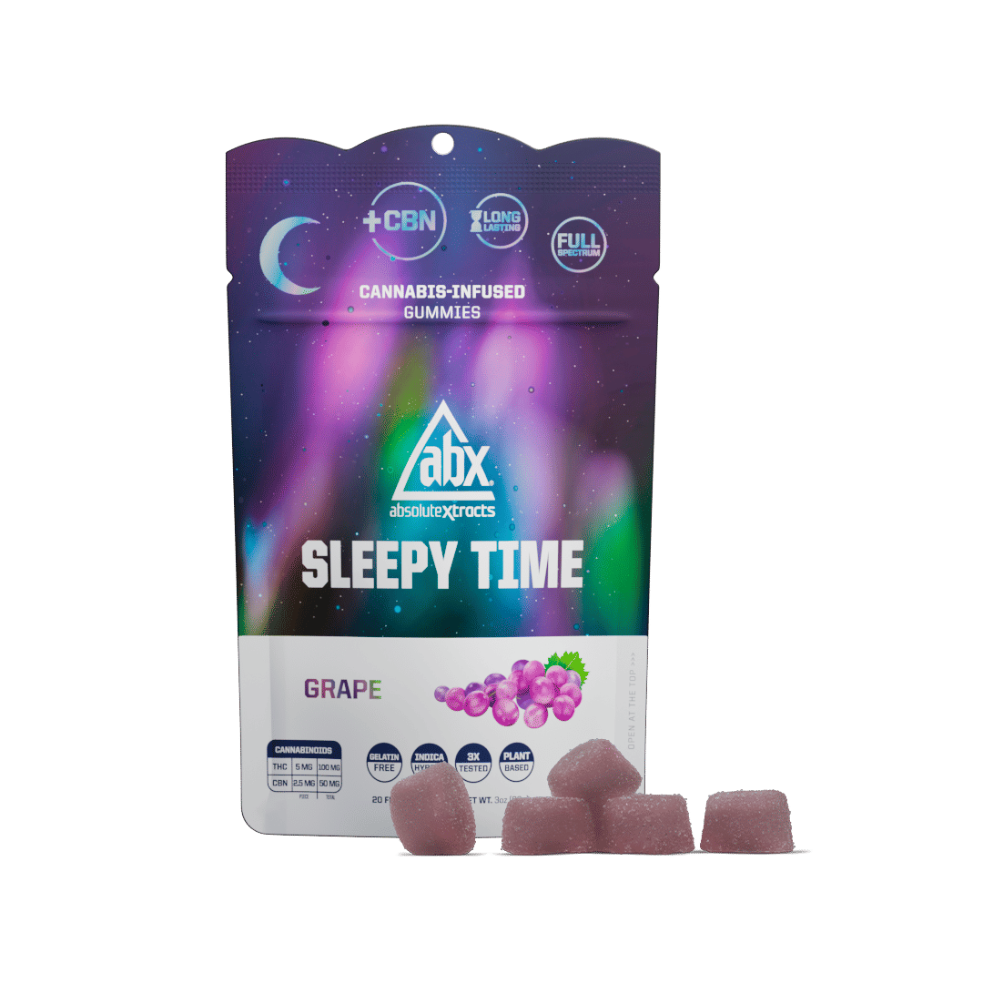 ABX Sleepytime Gummies - ABX - Grape - $15 - Edibles