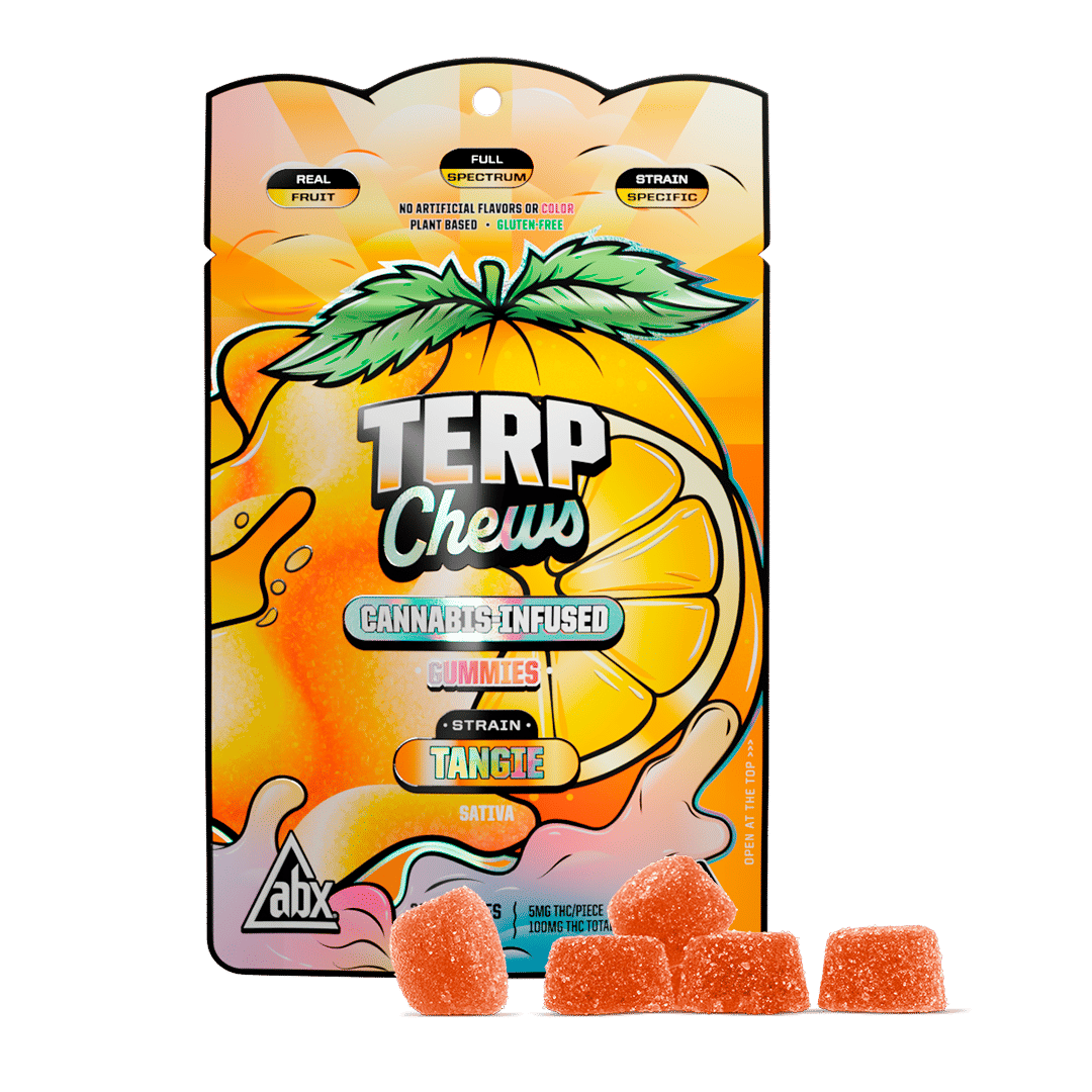 Terp Chews - ABX - Strawberry Haze Hybrid - $14 - Edibles