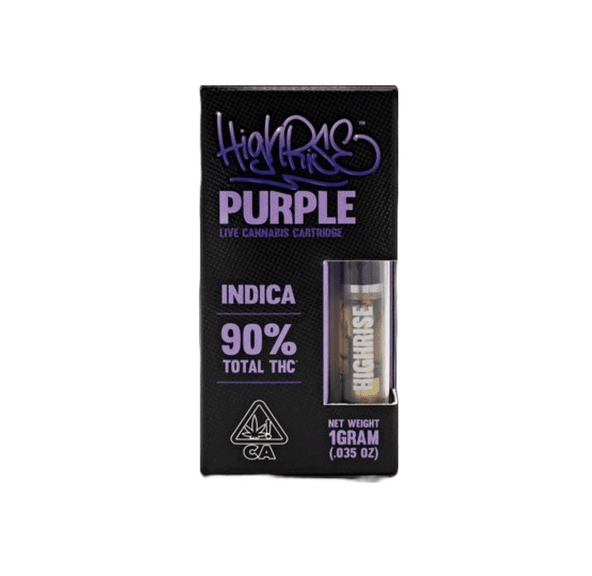 High Rise - Purple 1g Cart