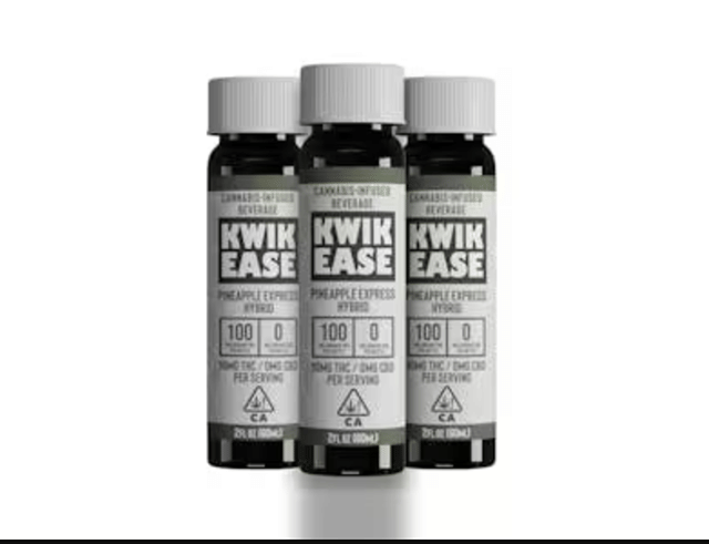 Kwik Ease Hybrid Pineapple Express Infused Beverage
