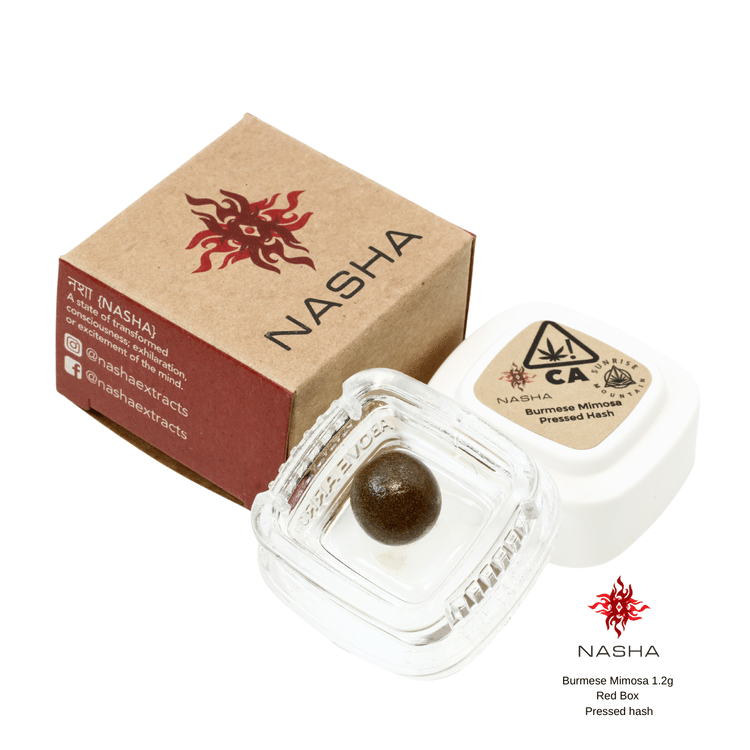 Nasha Red Temple Ball - Nasha - Burmese Mimosa (H) - $35 - Concentrates