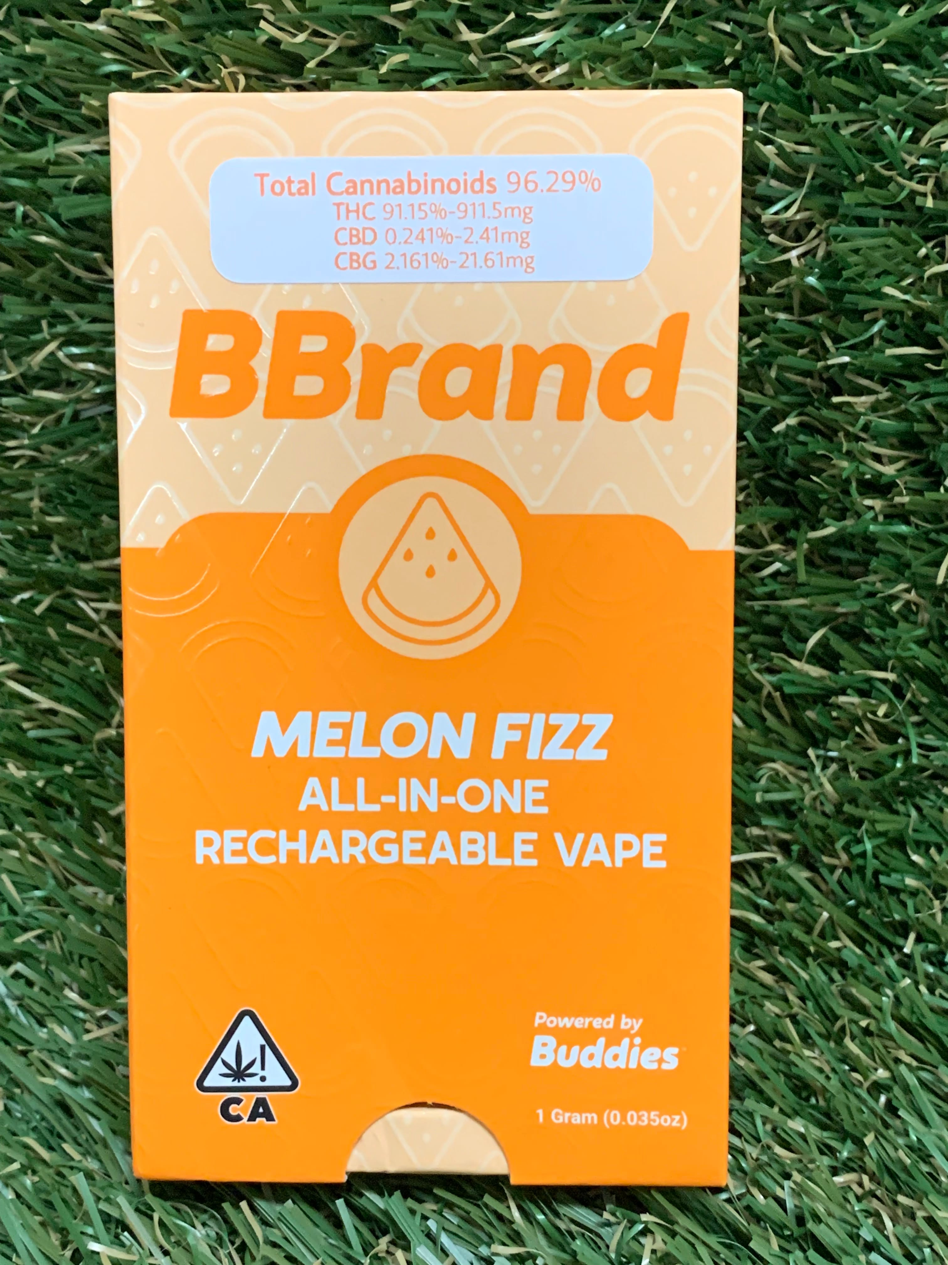 MELON FIZZ 1G DISP - BBRAND -  - $27.95 - Vape Cartridge