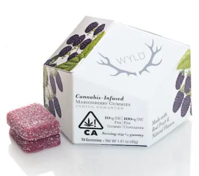 Marionberry 100MG Gummies - Wyld -  - $12.37 - Edibles