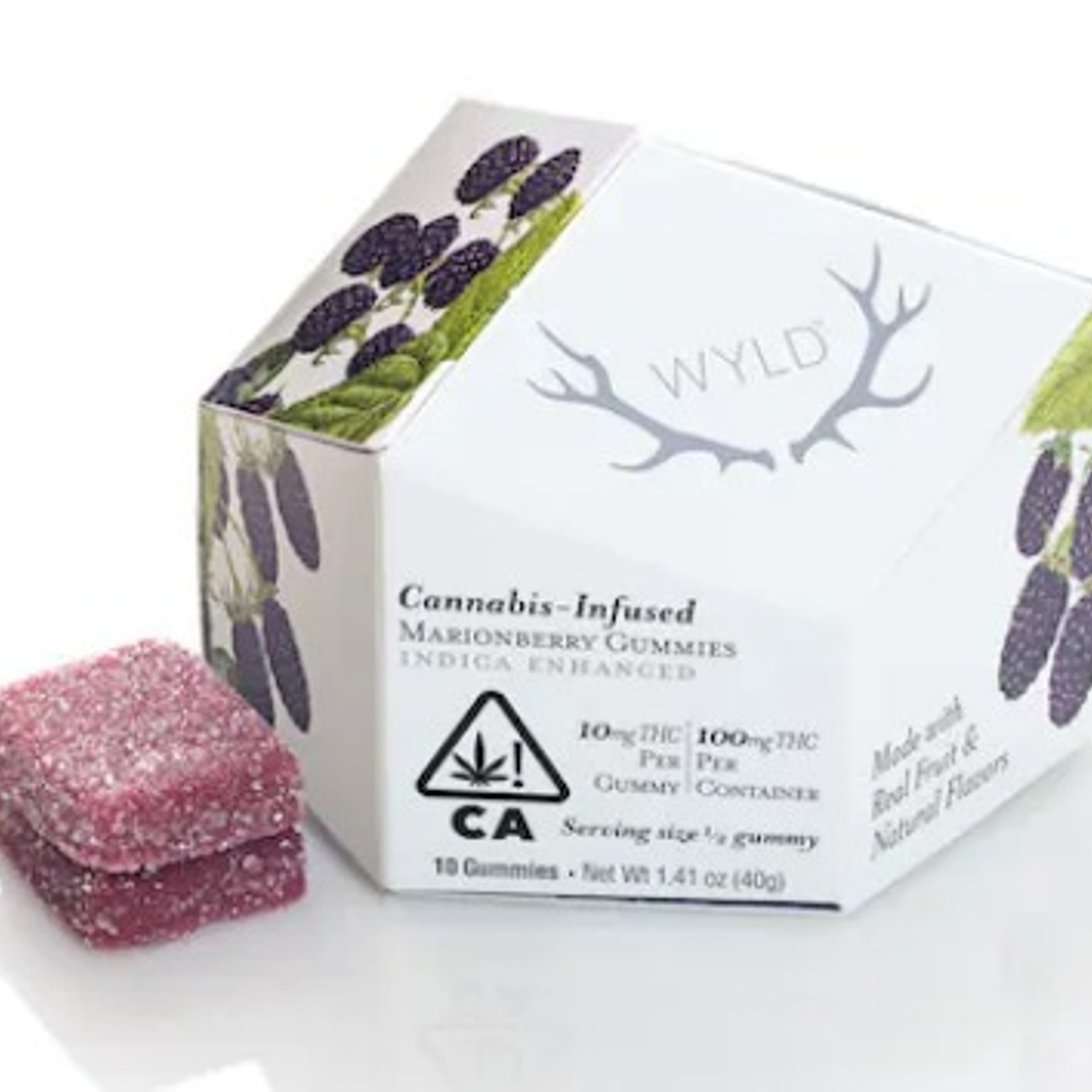 Marionberry 100MG Gummies - Wyld - - $12.37 - Edibles