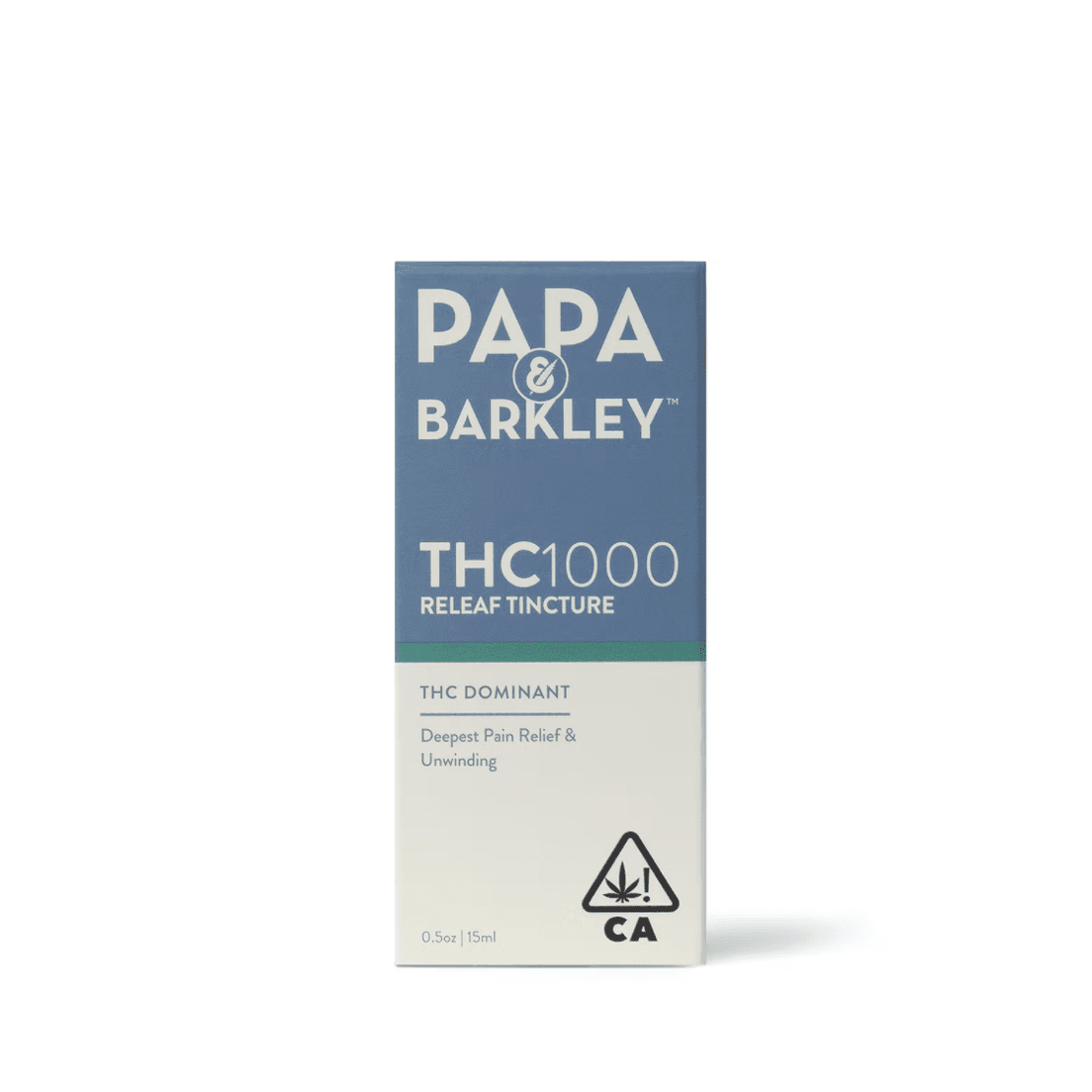 THC 1000mg Tincture - Papa & Barkley -  - $55 - Tincture