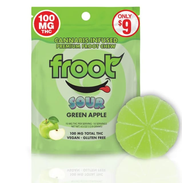 Froot — Sour Green Apple Single Cut-to-dose