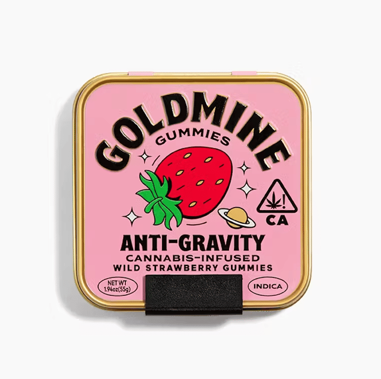Anti-Gravity | Wild Strawberry - 100mg - Goldmine Gummies -  - $20 - Edibles