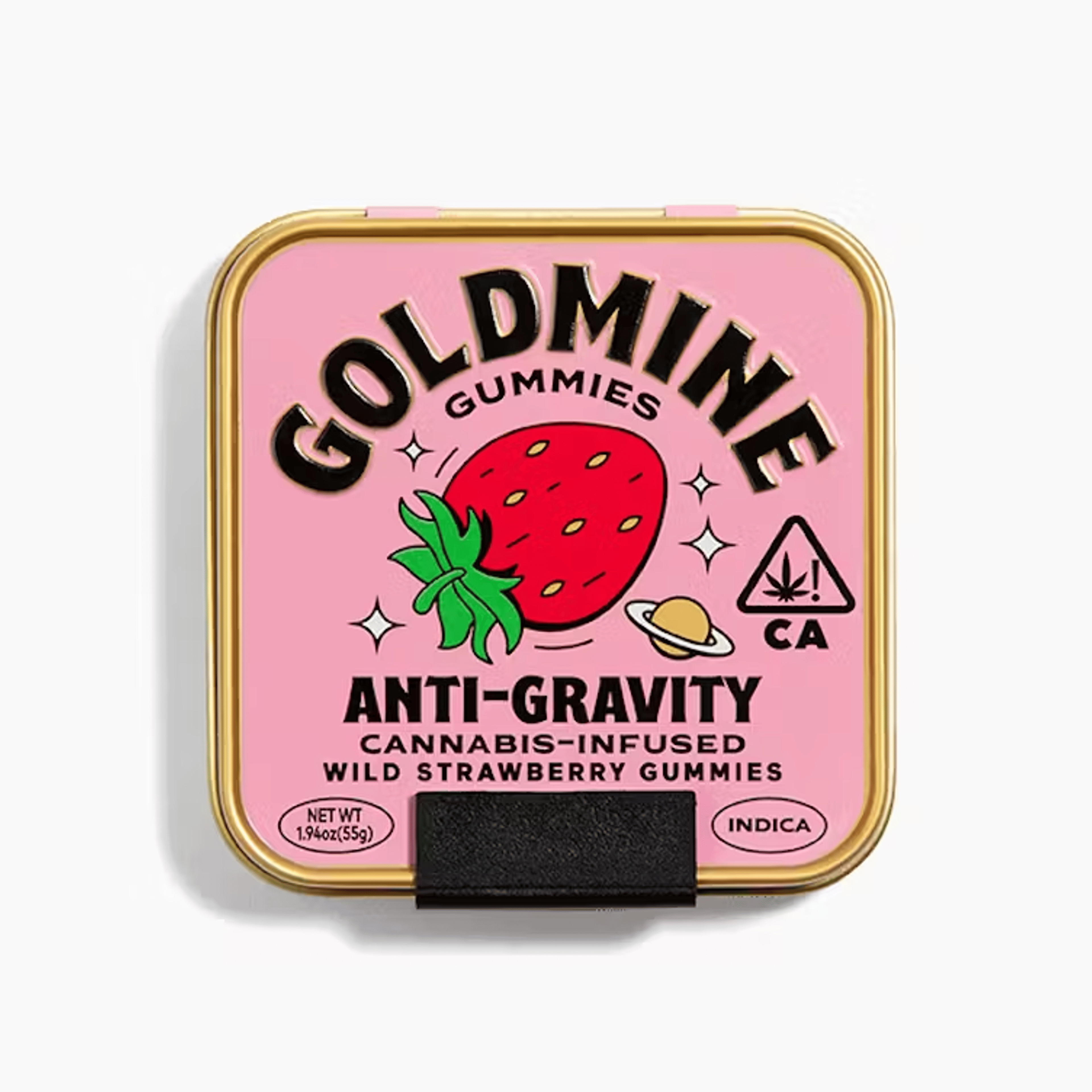 Anti-Gravity | Wild Strawberry - 100mg - Goldmine Gummies - - $20 - Edibles