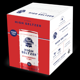 Strawberry Kiwi Seltzer 4-pk (40mg)