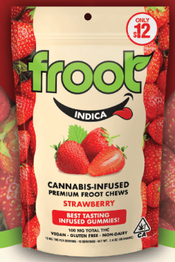 Froot - Strawberry 10 Pack Gummies - Froot - Froot - Strawberry 10 Pack Gummies - $12 - Edible