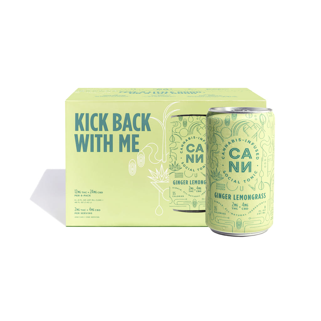 CANN Drinks — Ginger Lemongrass