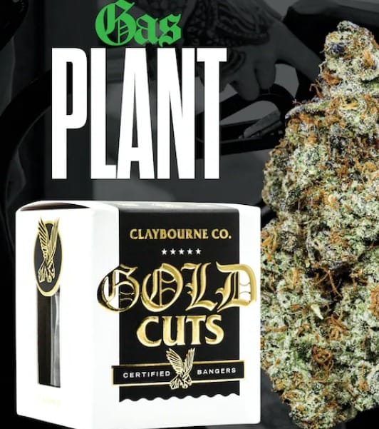 Gold Cuts: Gas Plant 3.5G - Claybourne -  - $41.25 - Flowers