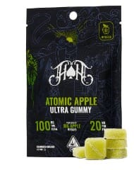 Atomic Apple Ultra-Pure THC Gummies 100mg - Heavy Hitters -  - $15.30 - Edibles