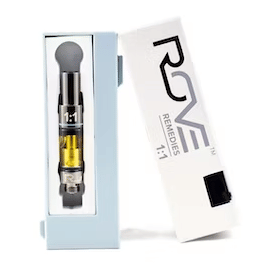 Rove - CBD 1:1 Strawnana Cart 1g - Rove - Rove - CBD 1:1 Strawnana Cart 1g - $45 - 1g Vape Carts & Pods