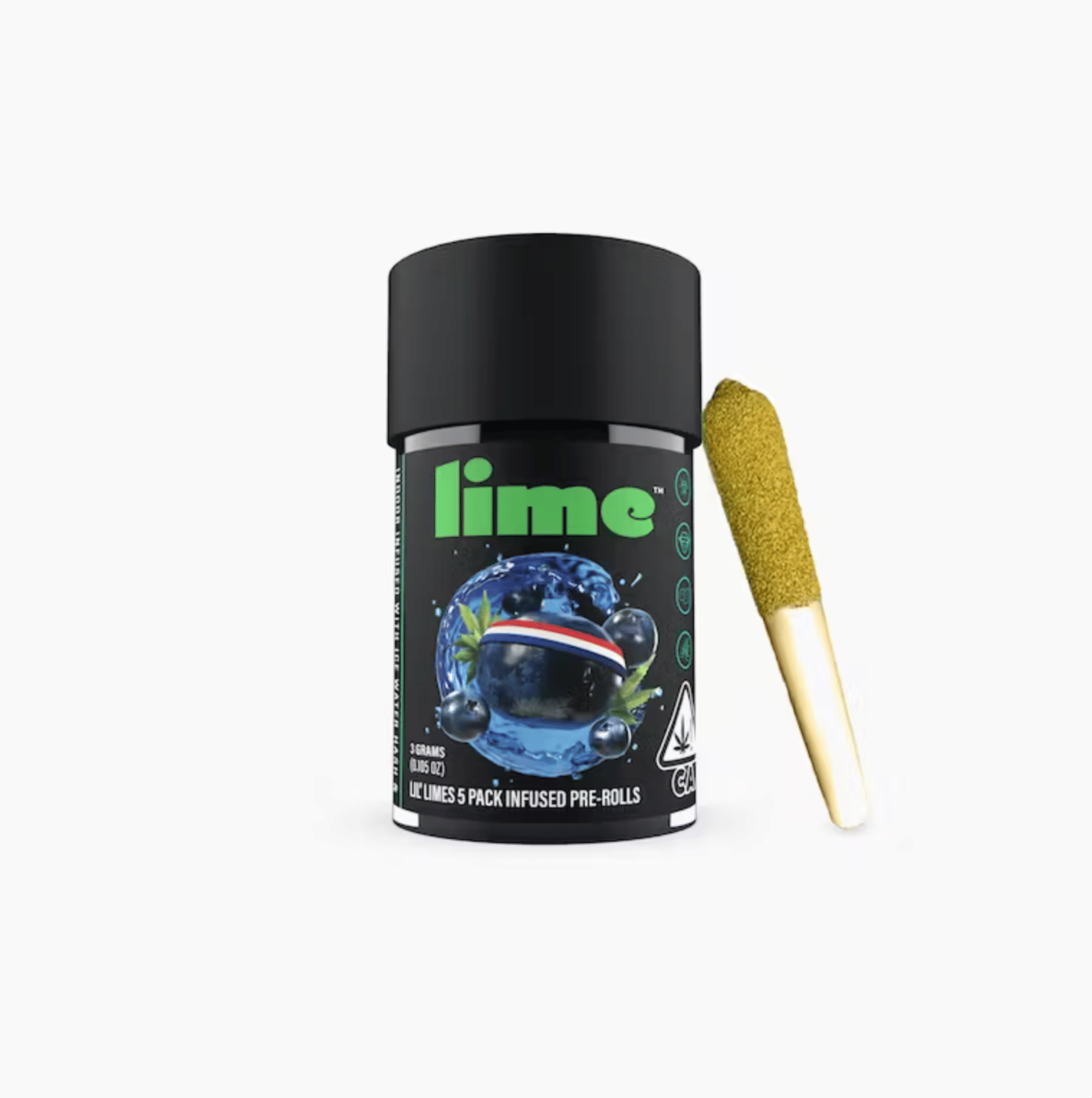 Lime — Lil Limes Blueberry Headband Triple