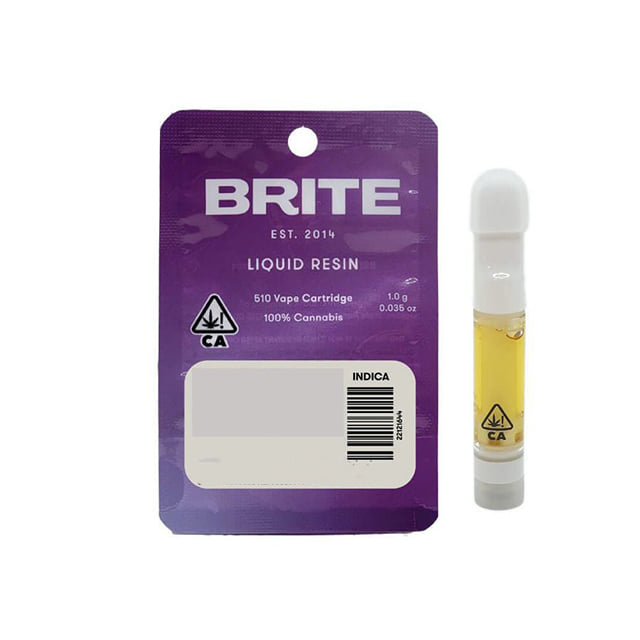 Brite Labs Liquid Resin Cartridge - Lemon Cherry Gelato (1g Indica) *NEXTDAY DELIVERY ONLY*