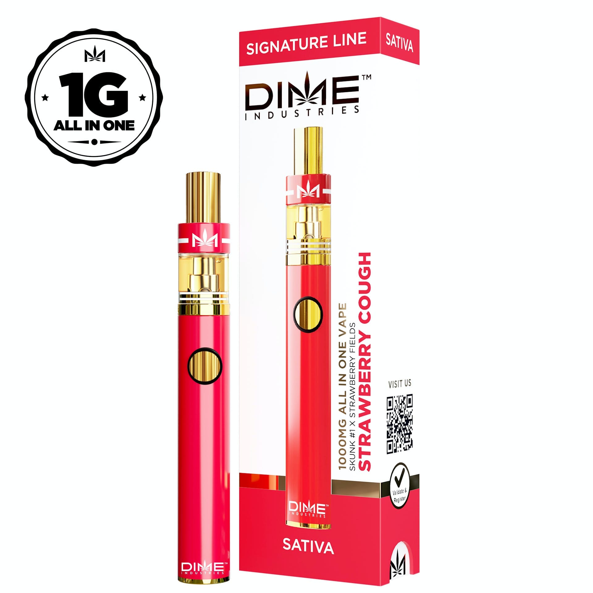 Dime Industries — Strawberry Cough