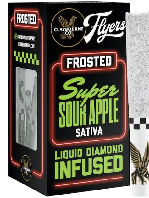 Claybourne: Frosted Flyers: Super Sour Apple