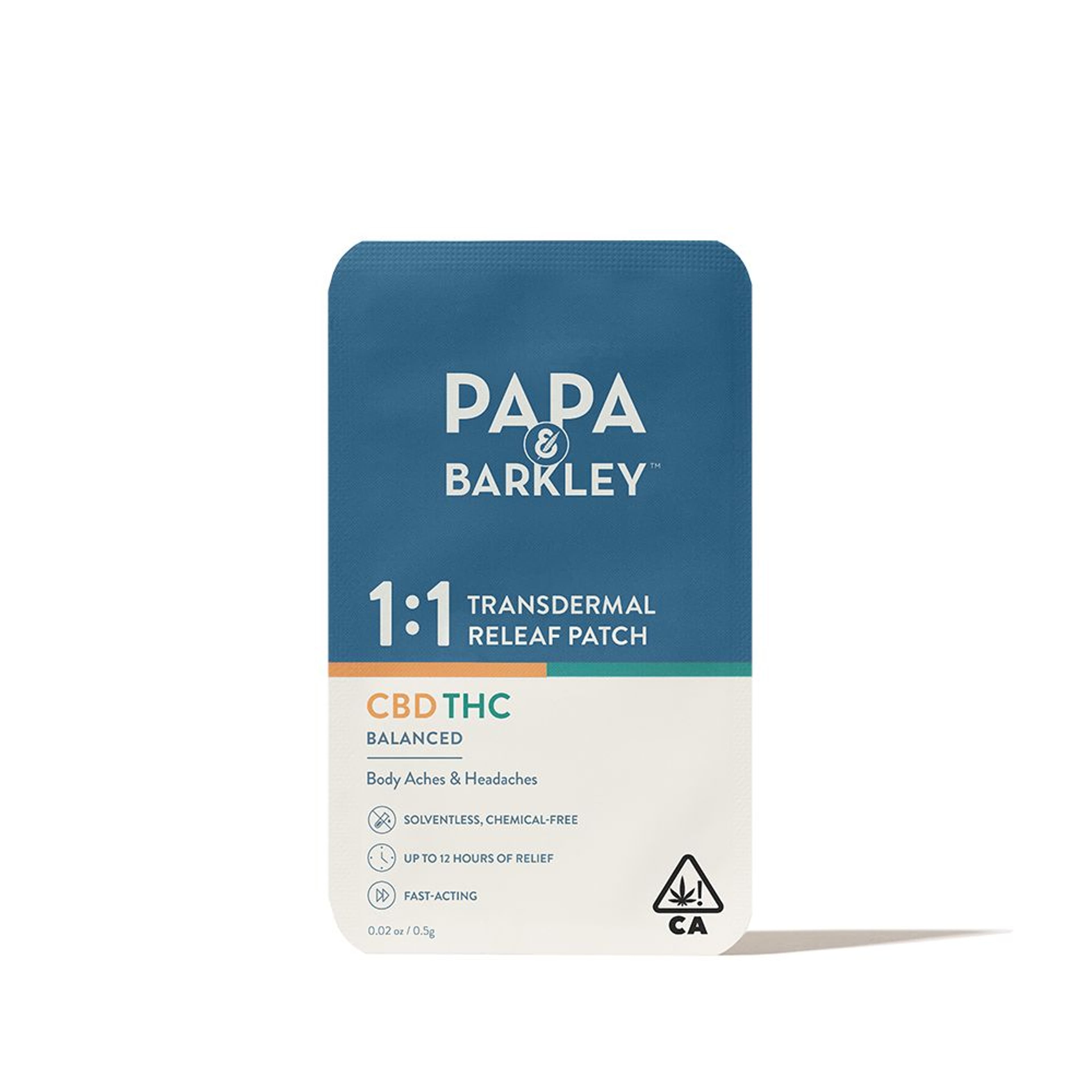 1:1 Releaf Patch - Papa & Barkley - - $14.74 - Topical
