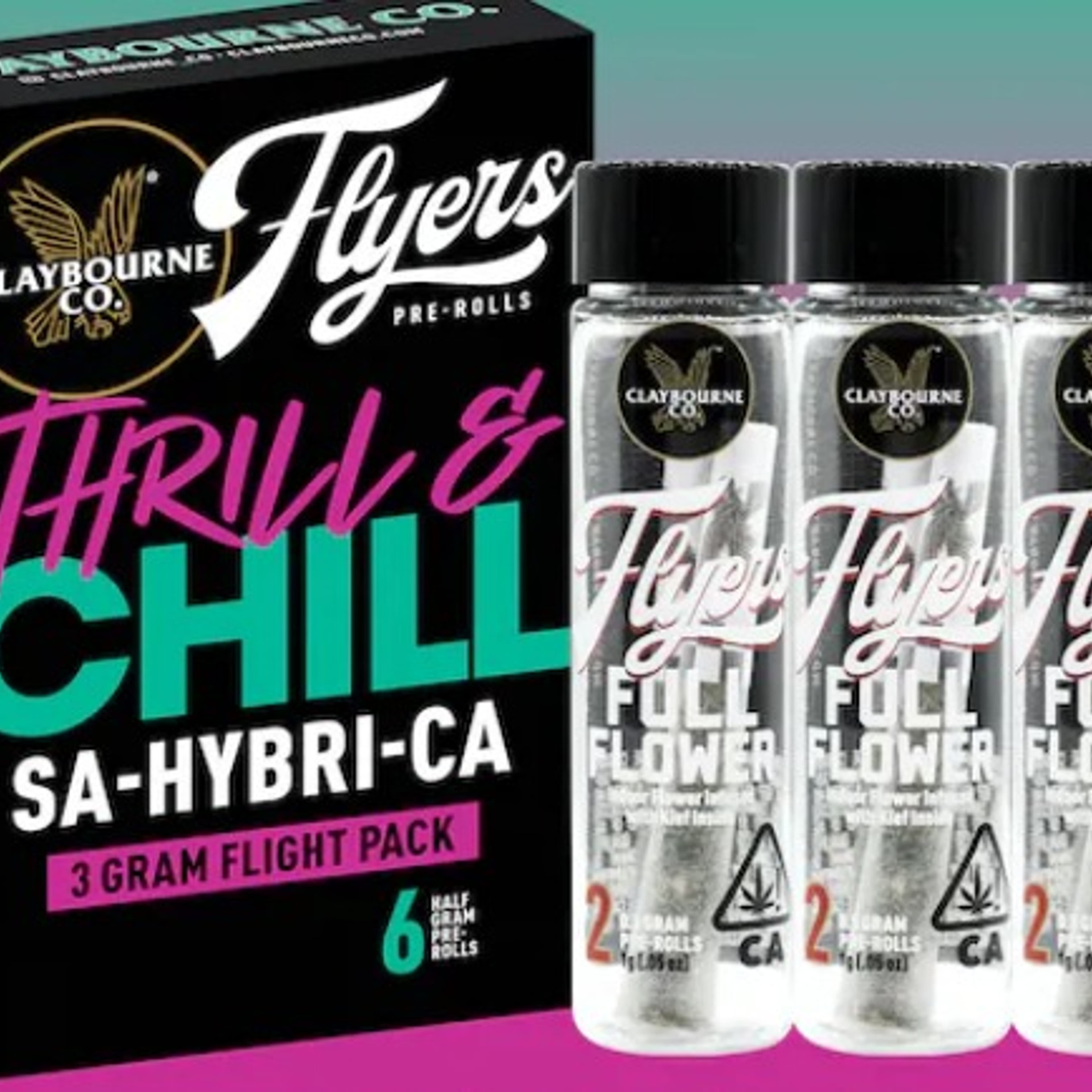 Thrill and Chill 3G Variety Pack Prerolls - Claybourne - - $21.45 - Pre-Rolls