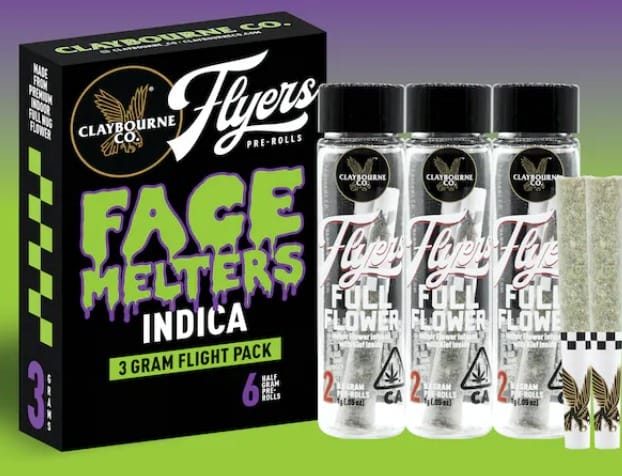 Face Melters 3G Variety Pack Prerolls - Claybourne -  - $21.45 - Pre-Rolls