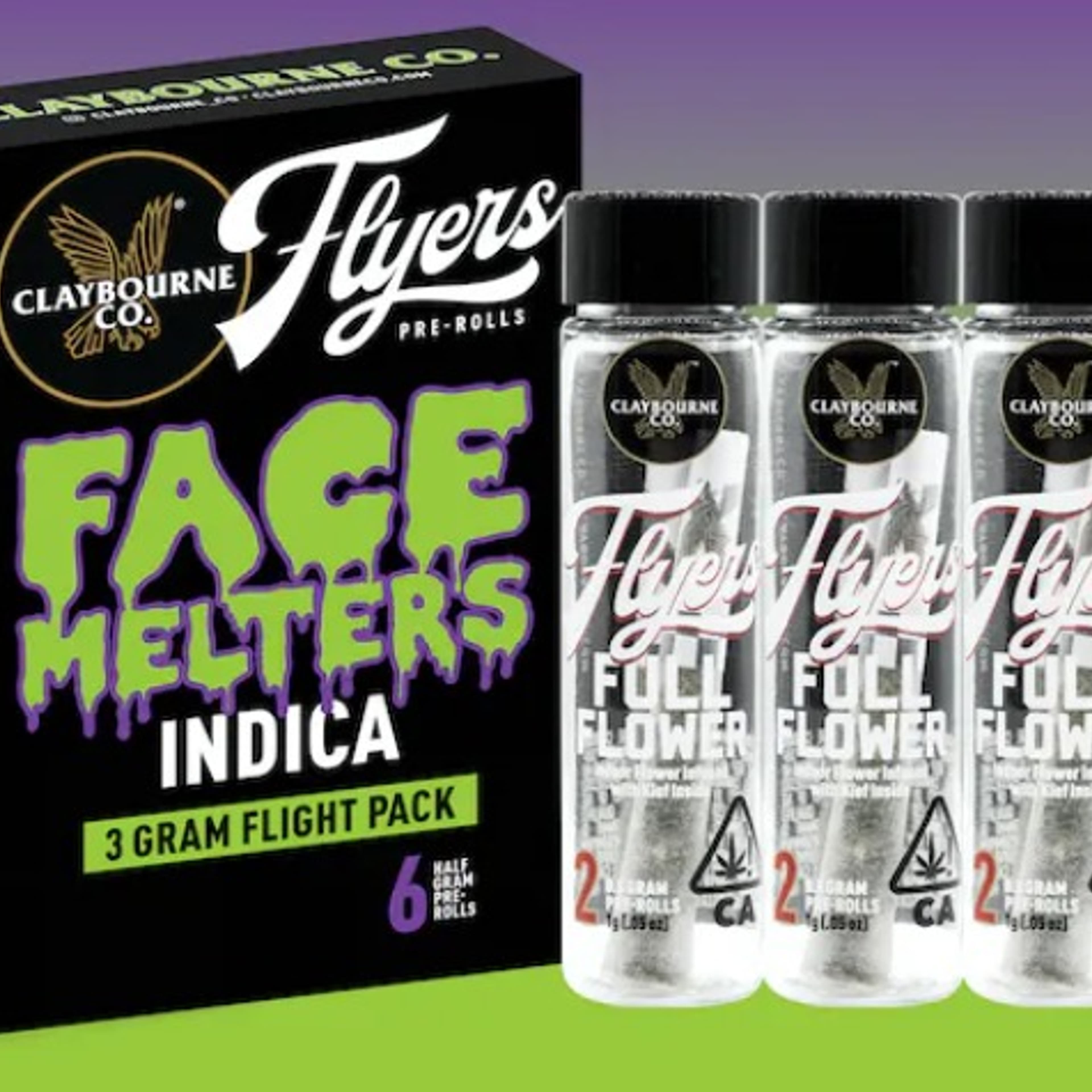 Face Melters 3G Variety Pack Prerolls - Claybourne - - $21.45 - Pre-Rolls