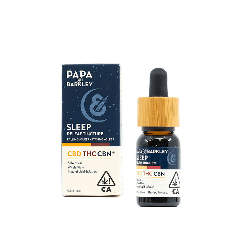 Sleep Tincture CBD:THC:CBN - Papa & Barkley -  - $55 - Tincture