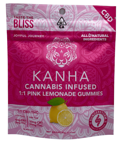CBD 1:1 Pink Lemonade (100mg)