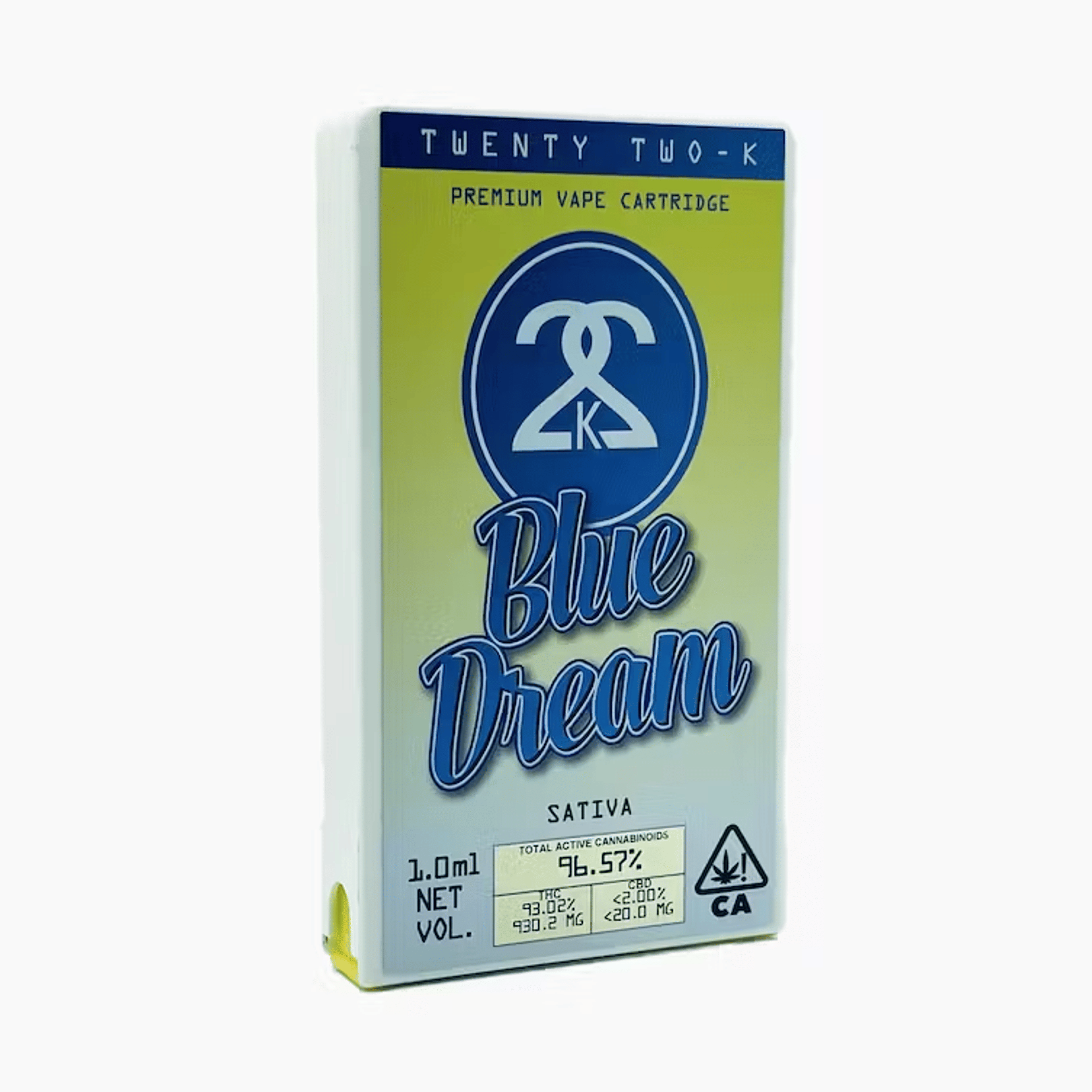 Premium Cart: Blue Dream - 1g - Twenty Two K / 22k - - $30 - Cartridges / Pens