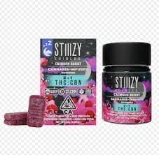 Crimson Berry 2:1 THC|CBN Gummies - STIIIZY -  - $9.90 - Edibles