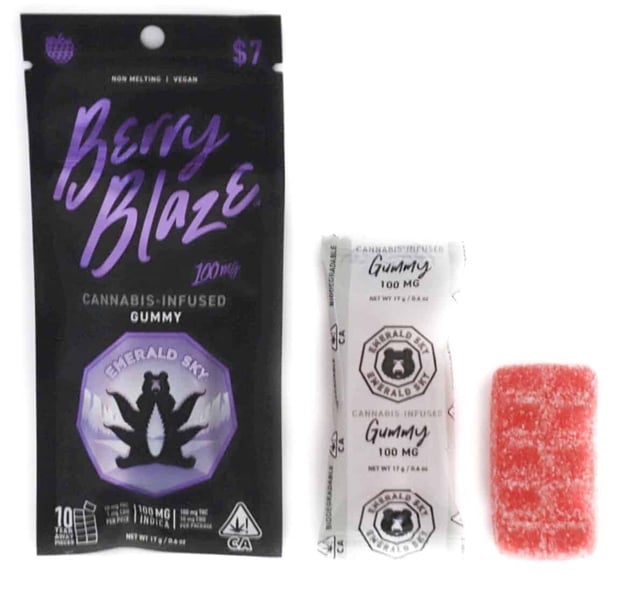 Berry Blaze - Gummy Bar (100mg)