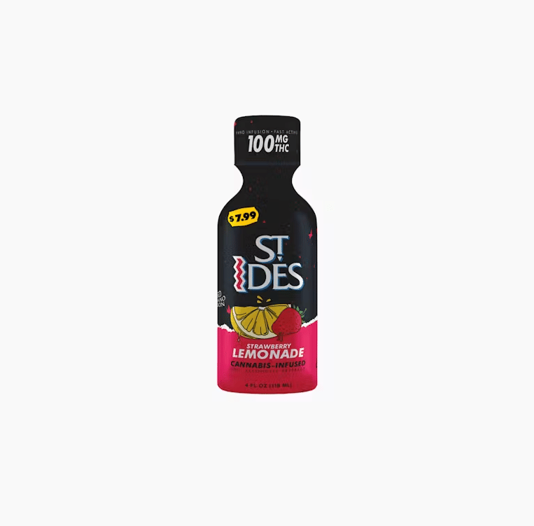 Strawberry Lemonade St. Ides Shot 100mg - Pabst Labs -  - $7.99 - Beverage