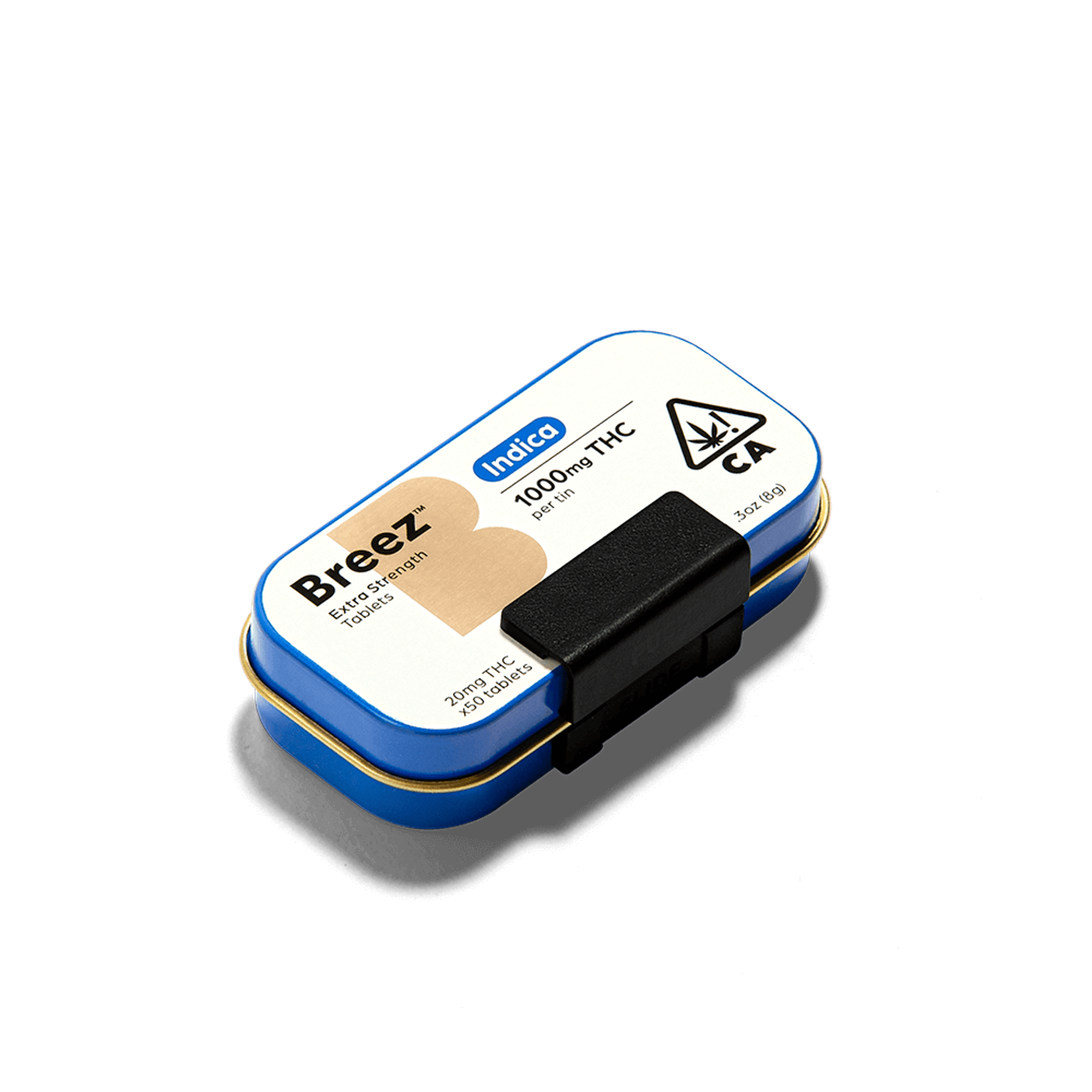 Indica Extra-Strength Tablets - 1000mg THC - Breez - - $55 - Capsules/Tablets
