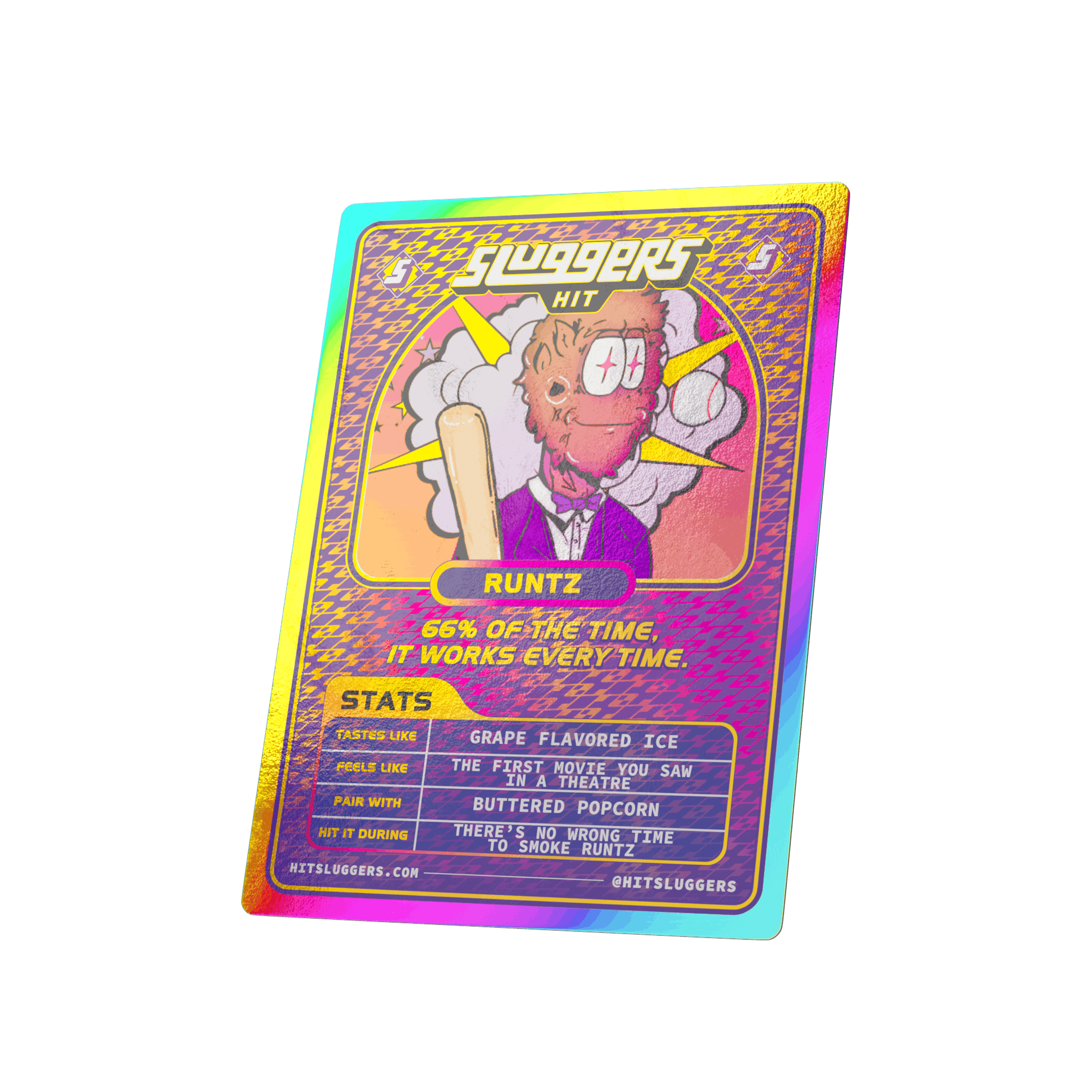 Runtz | Diamond & Hash Infused Pre-Roll 5 Pack - 3.5g - Sluggers Hit - - $38 - Infused Pre-Rolls