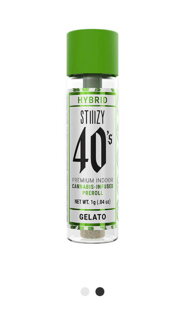 40's Gelato 1G Preroll - STIIIZY -  - $10.83 - Pre-Rolls